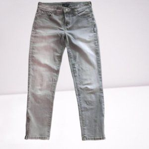 NYDJ Zip Up Ankle Cut Lift Tuck Jeans